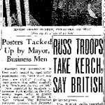 Kent Residents Don't Want Any Japs 'Ever' to Return to Valley. Posters Tacked Up by Mayor, Business Men (November 9, 1943)