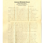 Letter from Lester E. Suzuki to Mrs. Miller, 1942 May 31