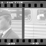 Negative film strip for Farewell to Manzanar scene stills