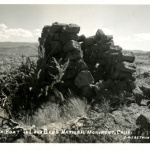 Old Indian fort in Lava Beds National Monument, Calif., J. H. Eastman #B-1324