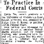 Judge Admits Ito To Practice In Federal Courts (April 24, 1936)