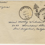 Letter (with envelope) to Molly Wilson from Sadae (Lillian) Nishioka (June 8, 1942)