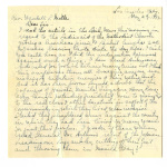 Letter from An American Mother to Rev. Wendell L. Miller, May 2, 1942
