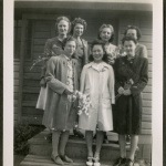 Group of women at Minidoka incarceration camp