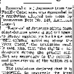 Removal of All Japanese From Coast Is Urged (February 5, 1942)