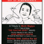 Poster for Tribute to Michi Weglyn