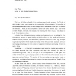 Letter from Paul Tsuneishi to Ruth Mizobe Shikada, December 30, 1997