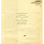 Tabulation of News Clippings, edited May 10, 1945