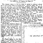 Art Exhibitions Featuring Work of Northwest Painters (July 20, 1947)