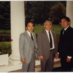 Frank Sato at the White House