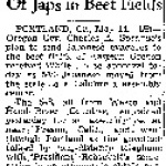 F.R. Approves Use Of Japs in Beet Fields (May 14, 1942)
