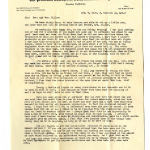 Letter from the Suzuki's to Rev. and Mrs. Miller, circa 1942
