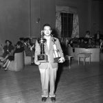Third Annual Oregon Nisei Bowling League Tournament Dance- Trophies