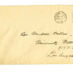 Letter from June Harino to Rev. Miller, 1942 October 15