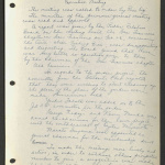 Executive meeting of the Monterey Peninsula Japanese American Citizens League, March 8, 1939