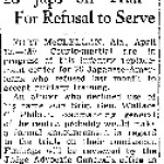 28 Japs on Trial For Refusal to Serve (April 12, 1944)