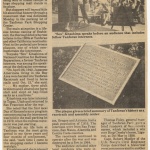 Newspaper clipping 