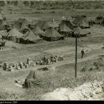 Military encampment