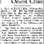 'Little Tokyo' Splits Over Orient Crisis (September 1, 1937)
