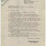 Letter from Aiko Takaoka to Ramond Best, Director of Tule Lake Camp, February 1, 1944