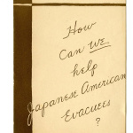 Church Women Ask: How Can We Help Japanese American evacuees