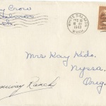 Letter from Ethel Crow to Kida family