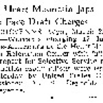 12 Heart Mountain Japs To Face Draft Charges (March 23, 1944)