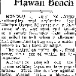 Sentry Slays Jap Alien On Hawaii Beach (July 28, 1942)