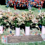 Memorial honoring deceased camp inmates