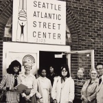Group in front of Atlantic Street Center
