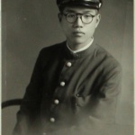 Shozo Taniguchi in school uniform
