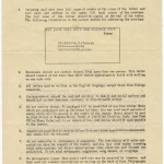 Instructions to be followed in correspondence with inmates