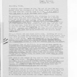 Letter from Kazuo Ito to Lea Perry, January 27, 1943