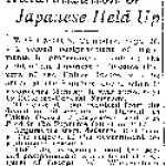 Naturalization of Japanese Held Up (September 30, 1920)