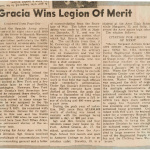 Gracia wins Legion of Merit