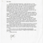 Letter from Pat [Cummings] to Michi Weglyn, January 22, 1993