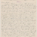 Letter from Minola Tamesa to Uhachi Tamesa