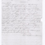 Letter from Min Tamesa to Uhachi Tamesa