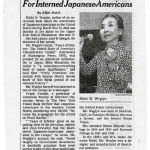Michi N. Weglyn, 72, advocate for interned Japanese-Americans