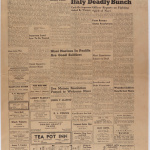 Front page of Rocky Shimpo